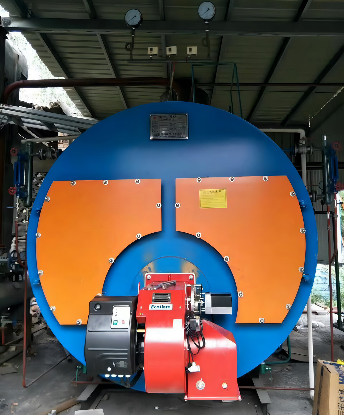 6噸低氮燃?xì)庹羝仩t